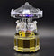 Mechanical Wind-up Carousel Music Box with LED Lights Transparent Acrylic Melody Castle in The Sky Carrying You...