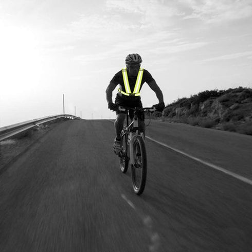 AYKRM 9 color High Visibility Reflective Vest Running Gear High Vis Adjustable Safety Vest...