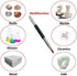 3Pcs DIY Ceramics Engraving Tool Durable Anti Slip Handle Lettering Alloy Tip Double End Etching Pen Scriber Marking Engraving Tools...