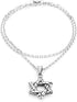 Urban Jewelry Powerful Star of David Shield Pendant Necklace 21" Chain (with Branded Gift Box)...