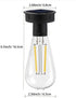 Solar Light Replacement Top with Bulb for Solar Lantern Light...