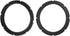 Universal Rim Woofer Bass Loudspeaker Surrounds Circle Foam for Bass Speaker Perforated Rubber Edge Subwoofer Spare Parts (Black)...