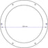 intulon 6-inch Tube Portable AC Air Conditioner/Fan Exhaust Plastic Hose Flange Wall Mount - Counter-Clockwise thread 6CCWMOUNT,Off White...