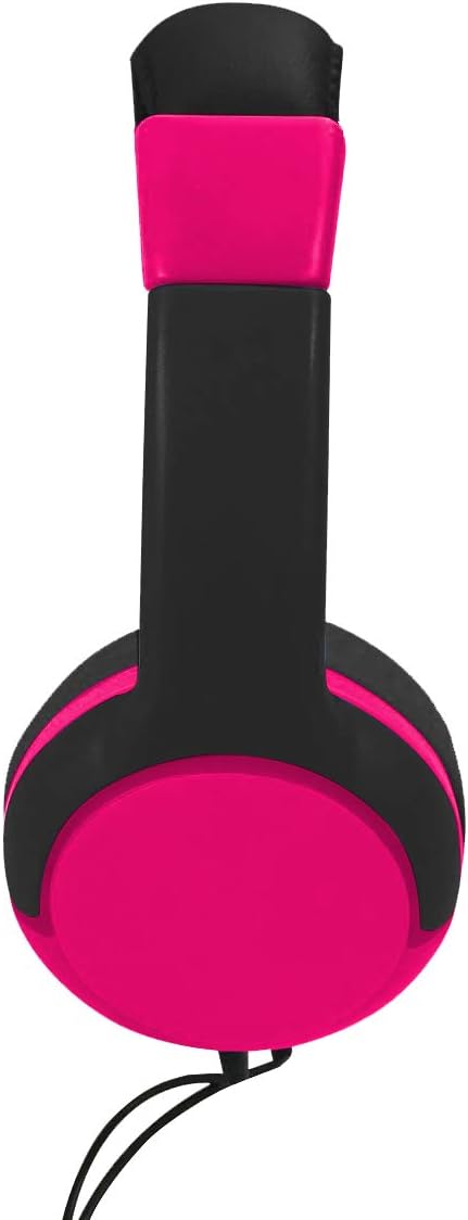 Gabba Goods Kids Safe Sound Adjustable, Foldable 3.5mm Wired Over Ear Headphones with Printed Design...