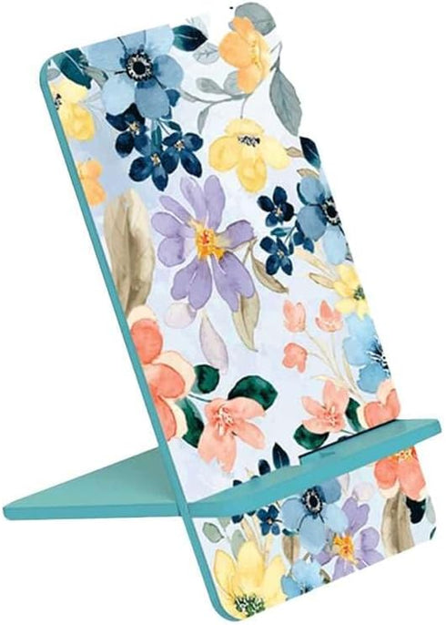 Wooden Cell Phone Stand,Universal Phone Holder Stand with Charging Hole Compatible with All Phone iPhone14,Smartphones,Facetime Holder for Desk 6"...