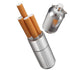 Joint case Mini Aluminum Cigarette Case Holder with Key Ring Metal Waterproof Round Cigarettes Pocket Box...