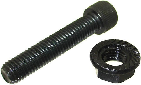 6pcs 1/4-28 x 1.25 Racing Wheel Stud Bolt Serrated Hex Flange Nut for Racing Go Kart...