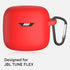 Miimall Compatible JBL Tune Flex Protective Silicone Case Cover, Red...