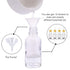 PrettyCare Eye Dropper Bottles 2 oz 4 Pack (Glass Bottles 60ml with Golden Caps, 12 Labels, Funnel & Measured Pipettes) Empty Tincture Bottles for...