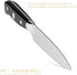 KESSAKU Utility Knife - 5 inch - Dynasty Series - Razor Sharp Kitchen Knife - Forged ThyssenKrupp German High Carbon Stainless Steel - G10 Garolit...