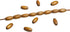 50Pcs Brown Oval Wood Tube Beads 20 x 10mm Barrel Natural Wooden Loose Spacer Beads for Bead Crafts Making (3mm Hole)...
