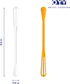 multifunctional mini whisk,mini spoon,small whisks for cooking,tiny whisk 2 pieces,mini small wisk,for Blending,Whisking,Beating Ingredients, Mixi...