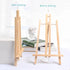11.8" Wood Easels, Small Tabletop Display Stand, Tripod, Painting Party Easel, Kids Student Tabletop Easels for Painting, Portable Canvas Photo Pi...