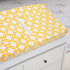 American Baby Company Heavenly Soft Chenille Contoured Changing Table Cover- Golden Yellow Gotcha...