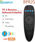 BPR2S Bluetooth Voice Remote Control Air Mouse Remote Control with 6-Axis Gyro Support IR Learning TV 4 Keys IR Isolation for Android TV Box TV St...
