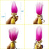 Mini PVC Vintage Lucky Troll Doll Mini Action Figures Cake Toppers Chromatic Adorable Cute Little Guys Collection, School Project, Arts Crafts, Pa...