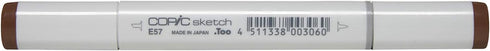 Copic Markers E57-Sketch, Light Walnut...