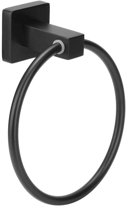 Towel Simple Wall Mounted Kitchen Bathroom Round Towel Rack Holder Hanger Hardware Space Saver...
