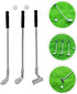 jojofuny 1 Set of Dollhouse Golfing Club, Miniature Golf Club Balls Set, Miniature Golf Clubs, Mini Golf Club Model Toys, for 1:12 Scale Dollhouse...
