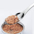 AOOSY Small Slotted Spoons,Modern Stylish Thick Heavy-weight Short handle Stainless Steel 10 Holes Durable Caviar Spoon for Soup Cereals Dips Curr...