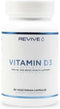 Revive MD - Vitamin D3 - Immune and Bone Health Support (60 Vegeterian Capsules)...