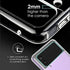 for Samsung Galaxy Z Flip 3 Case, Clear Shockproof Zflip3 Phone Cover, Slim Thin Protective Silicone Cases for Flip3 5G Phone - Transparent...