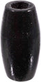 Black, Oval, 6 MM Hole, 22 Pack, Wooden Bead...