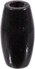 Black, Oval, 6 MM Hole, 22 Pack, Wooden Bead...