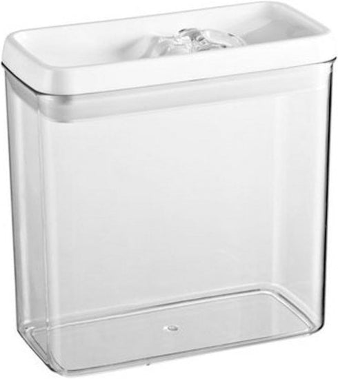 Felli Flip Tite Acrylic Food Storage Rectangular Canister, 91 oz....