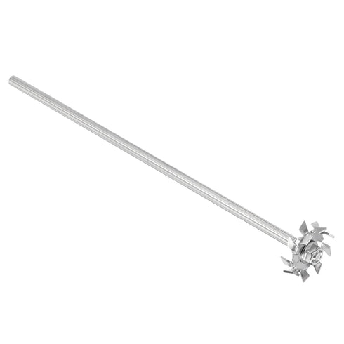 MECCANIXITY 304 Stainless Steel Stirring Rod 11.81" Length Dispersion Machine Stir Sticks with 1.57" ID Dispersion Disc for Laboratory, Industrial...