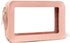 Clear Makeup Bag Organizer, TSA Approved Portable Travel Toiletry Bag Multipurpose Cosmetic Bag Case for Women Vegan Leather Make Up Pouch Transpa...