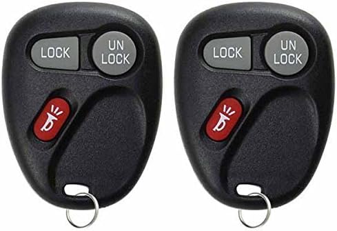 KeylessOption Key Fob Replacement for 1998 1999 2000 2001 2002 Chevrolet Chevy Silverado Suburban Tahoe GMC Yukon Sierra Oldsmobile Keyless Entry ...