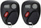 KeylessOption Key Fob Replacement for 1998 1999 2000 2001 2002 Chevrolet Chevy Silverado Suburban Tahoe GMC Yukon Sierra Oldsmobile Keyless Entry ...