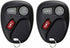 KeylessOption Key Fob Replacement for 1998 1999 2000 2001 2002 Chevrolet Chevy Silverado Suburban Tahoe GMC Yukon Sierra Oldsmobile Keyless Entry ...