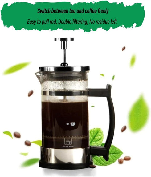 Haofy French Press Coffee Maker, Turkey Coffee Pot Food Grade Expresso Maker Machine with Ergonomic Handle...