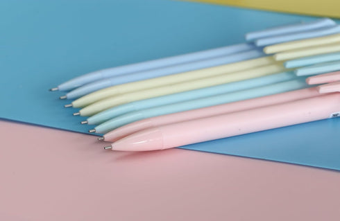 Colorful Style Mechanical Pencils 0.5mm Cute Aesthetic Pencil for Writing Kids Gift Pack of 8 pcs...