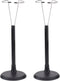 jojofuny Doll Stands for 12- inch Dolls, 2pcs Black Action Figure Stand Portable Fashion Dolls Organizer Display Bracket Doll Holder for Home Deco...