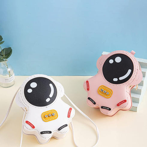 EXCEART 1 Set DIY Purse Bag Satchel Making Kit Astronaut Shaped Knitting Crochet Bag Hand Sewing Materials Shoulder Bag Making Supplies for Woman ...