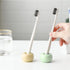 Mini Ceramics Toothbrush Holder Stand for Bathroom Vanity Countertop, Handmade Couple Toothbrush Head Holder, Shaver Holder and Office Pen Holder,...