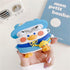 for Cute AirPods Case Cover, Cartoon Fun Funny Lovely Duck Shape Design Fashion Cases for Boys Girls Kids Teen for Air pods 1 2(Changeable Hat Duc...
