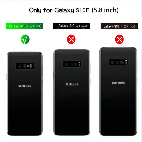 Case for Galaxy S10e 5.8 Inch, Slim Shockproof Clear Soft Flexible TPU Floral Phone Protective Case Cover for Samsung Galaxy S10e (Rose Flower)...