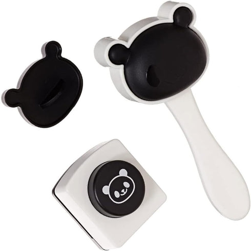 Bento Accessories Rice Ball Mold,Cartoon Panda Sushi Maker Mould Seaweed Cutter Bento Nori Kitchen Rice Mould for Kids PackedLunch Kitchen Tools...
