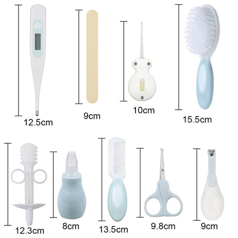 Baby Grooming and Health Kit, Lictin 15 in 1 Safety Care Set, Newborn Nursery Health Care Set with Hair Brush,Comb,Nail Clippers and More for Newb...
