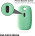 Geiomoo Silicone Case for Tile Pro 2022 Tracker, Soft Flexible Scratch Resistant Cover with Carabiner (Mint)...
