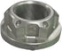 motomount R7 for Yamaha YZF R7(2021+) Steering Stem Nut (Aluminium Open/Flanged Top Yoke Nut M22x1.00mm) for Yamaha R7 Phone/Camera/GPS Mount(Adap...