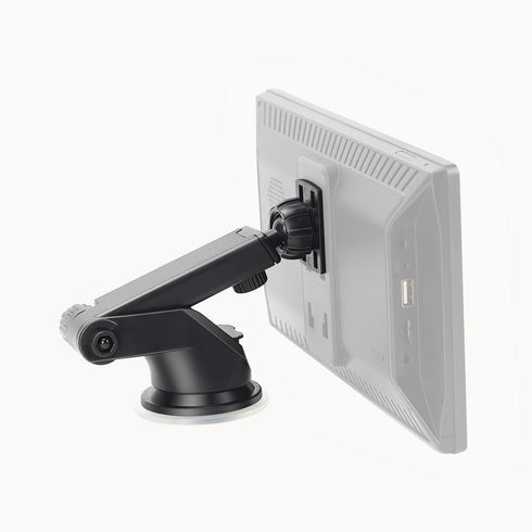 Car Dash Mount Universal Suction Cup Mounting Bracket Fixed on Windshield or Dashboard,Suitable for 7"/ 9"/ 10" Portable Apple CarPlay/Android aut...