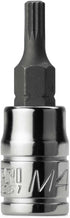 Capri Tools 30051 XZN 4mm Triple Square Bit Socket with 1/4-Inch Drive...