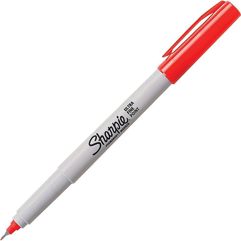 Sharpie, 1-Count, Red, Standard Packaging...