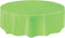 Unique Lime Green Solid Round Plastic Table Cover (84") 1 Count - Elegant Design & Premium Quality, Ideal For Parties, Events & Everyday Use...