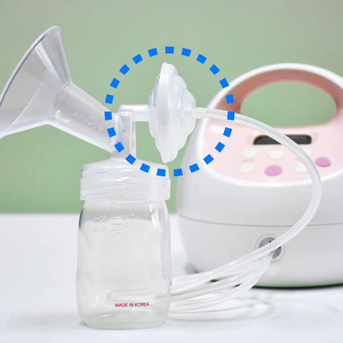 Maymom Backflow Protector Compatible with Spectra S2 S1, 9 Plus Breastpumps with Bonus Flange Adapters. Replacement Spectra Pump Parts Backflow Pr...